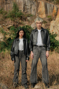 Leather Jacket II - wasabi