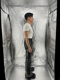 Leather Pants - wasabi