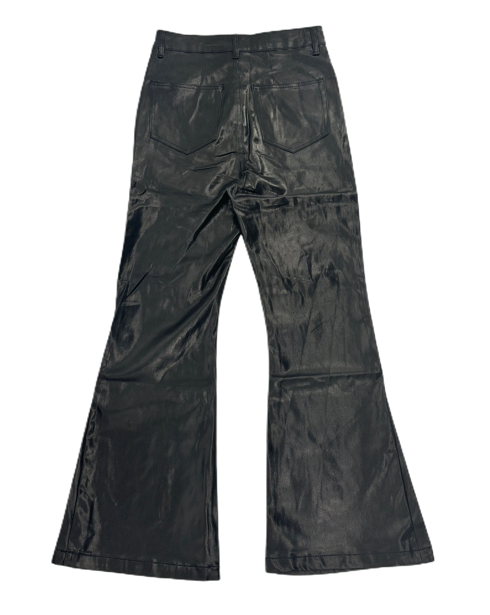 Leather Pants - wasabi
