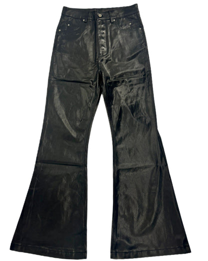 Leather Pants - wasabi