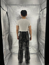 Leather Pants - wasabi