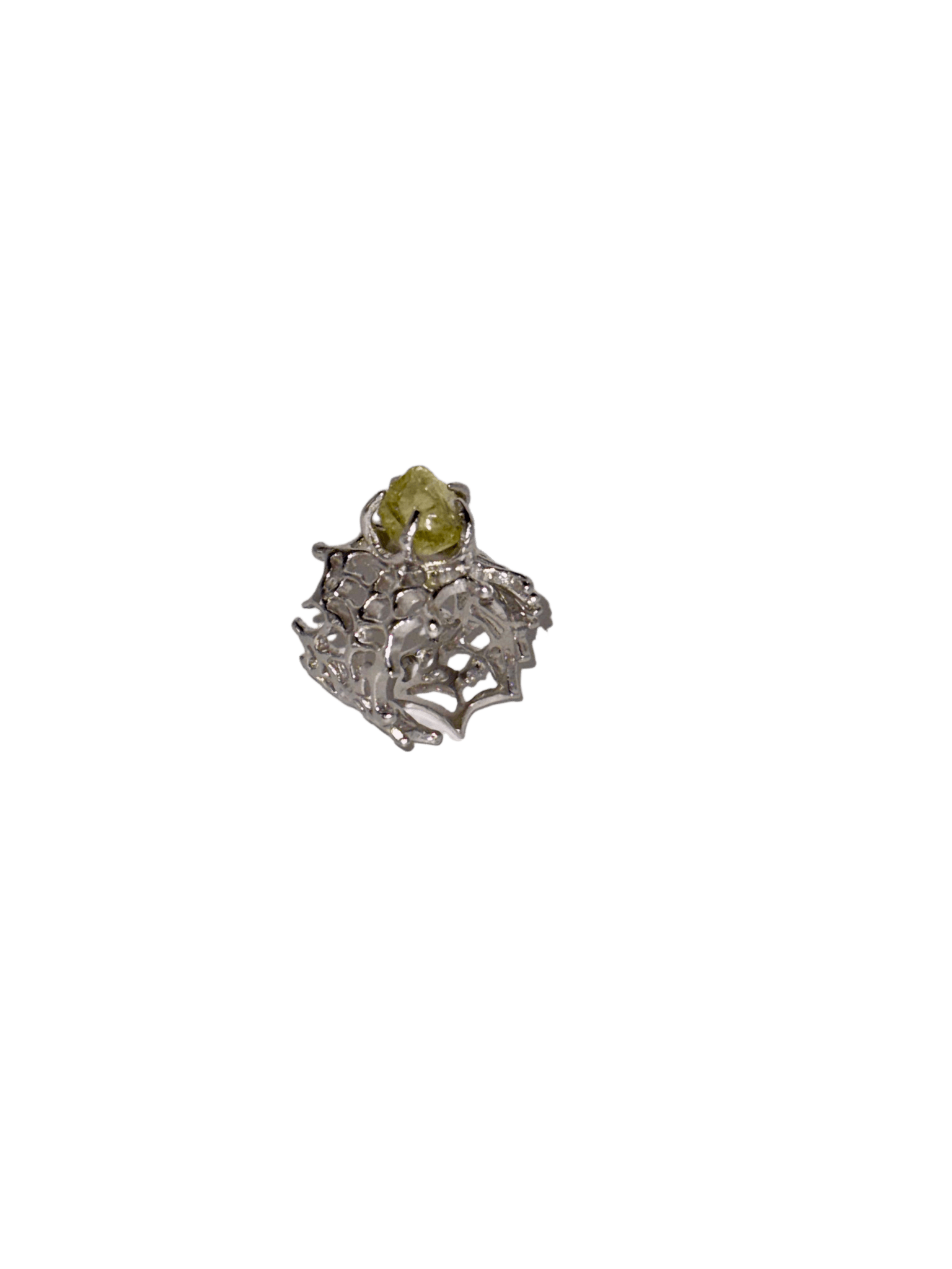 Spider Web Ring - wasabi