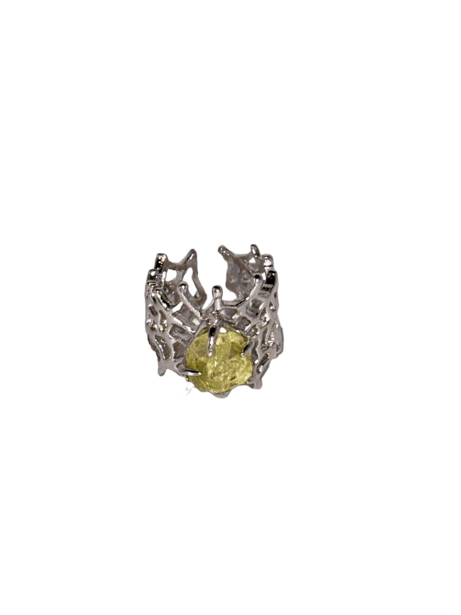 Spider Web Ring - wasabi