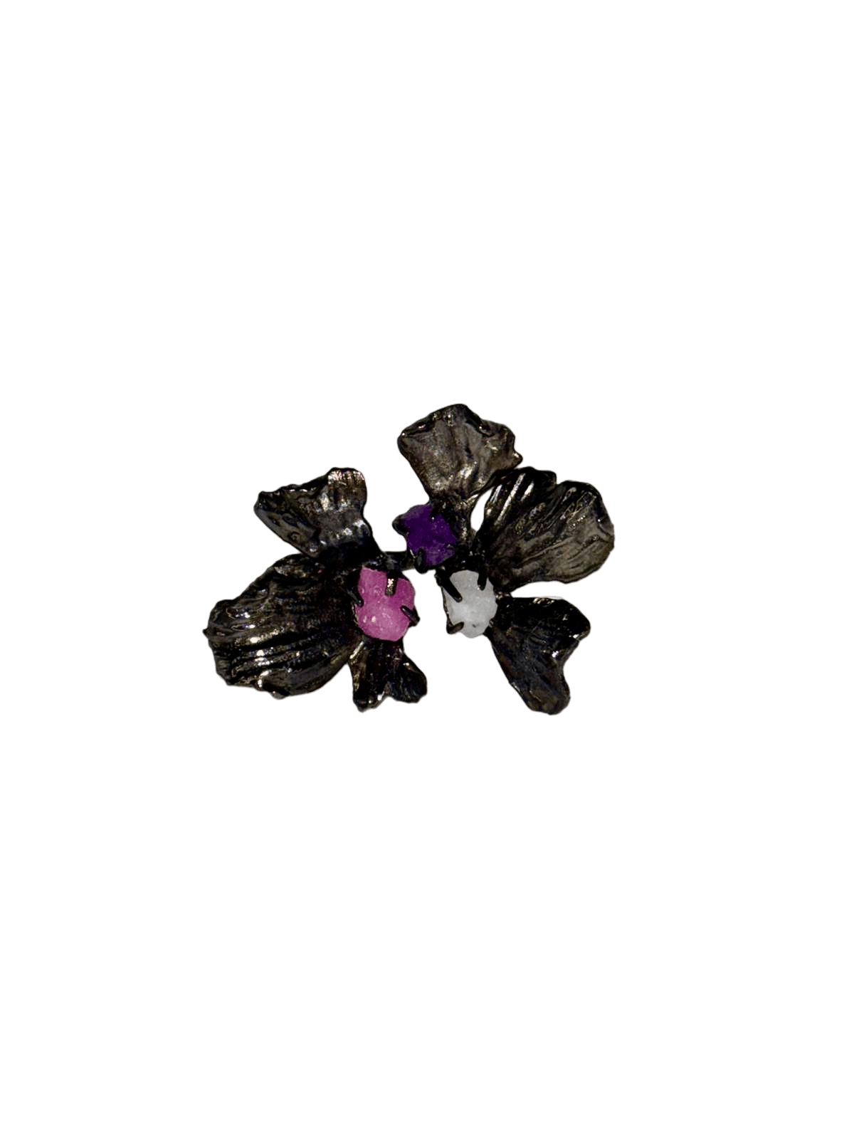 Wild Flower Ring - wasabi