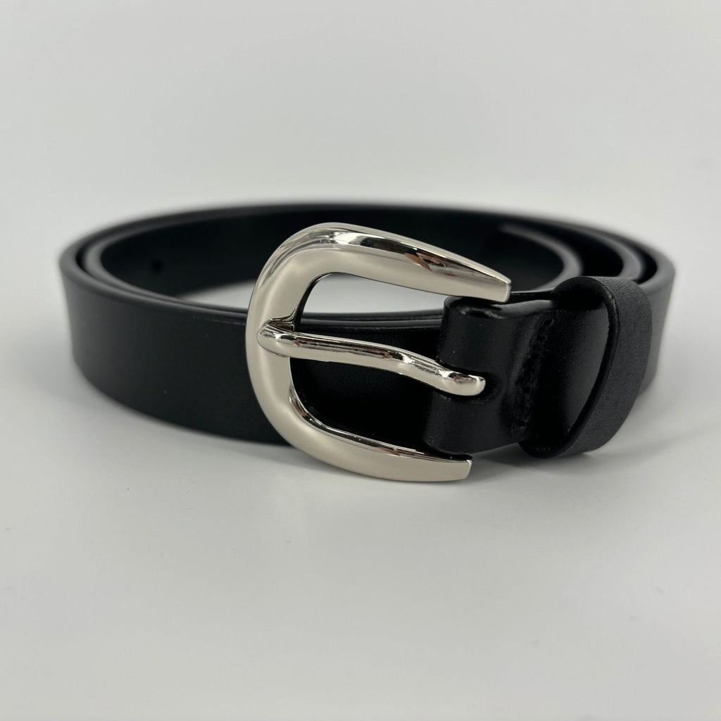 Leather Belt - wasabi