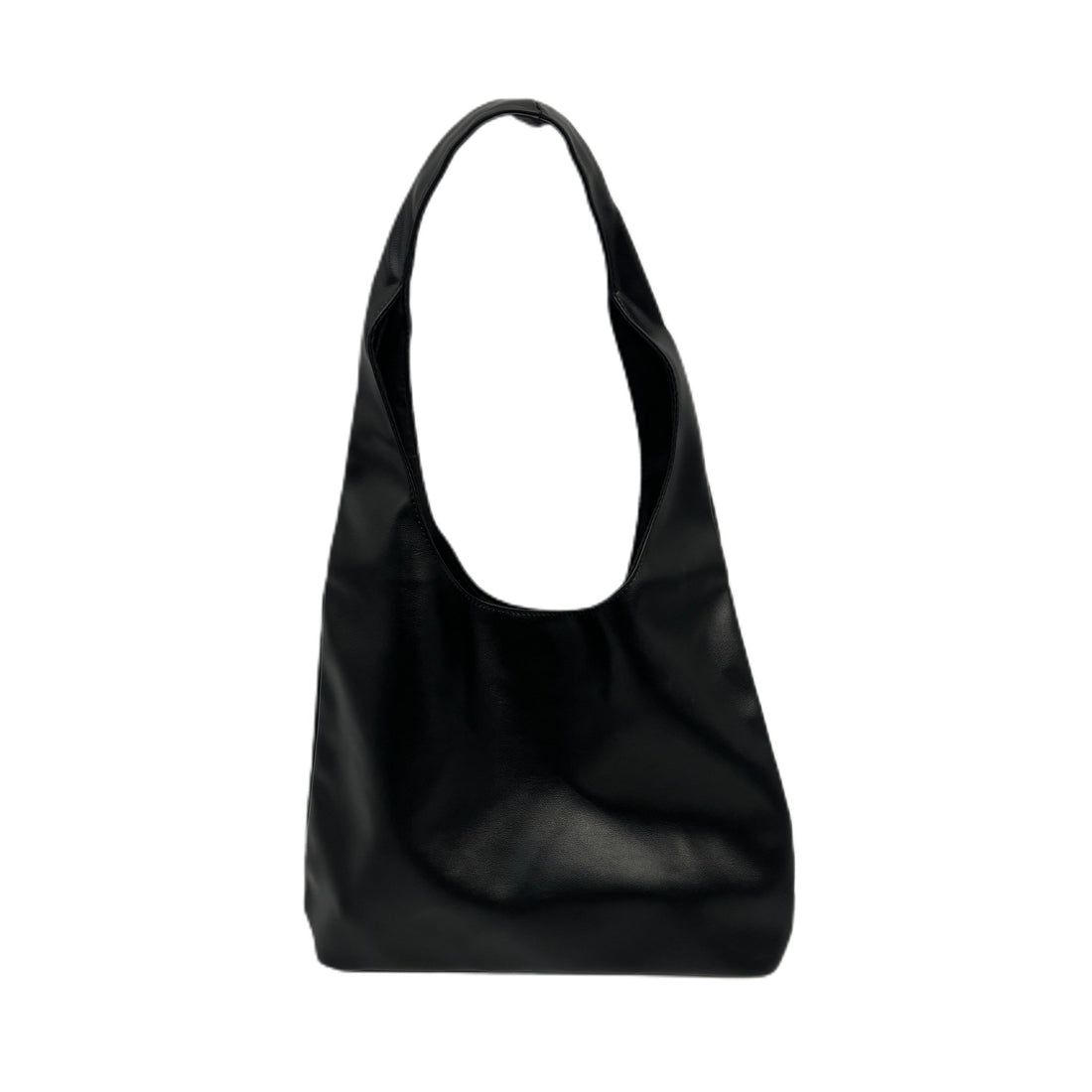 Leather Tote - wasabi
